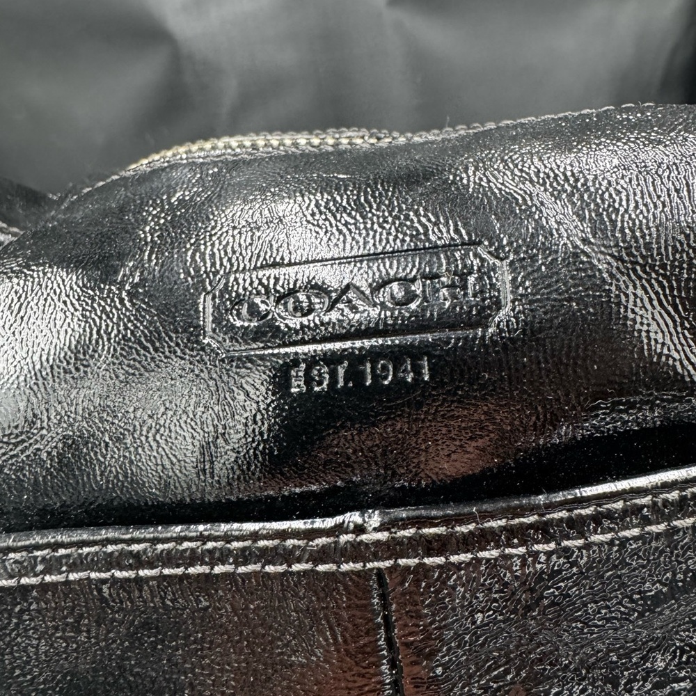 Coach Black Patent Leather Soho Shoulder Bag - Picture 2 of 13